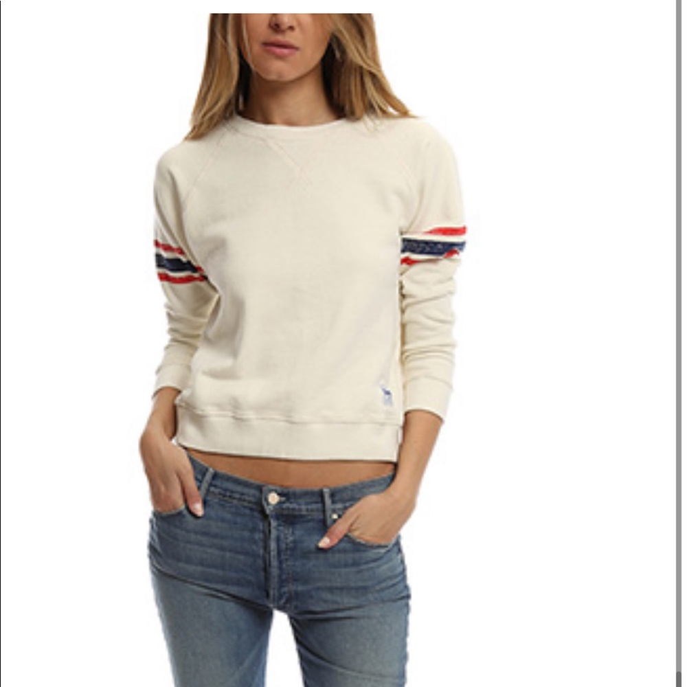Mother striped crewneck sweater / sweatshirt